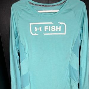 Under Armour Fish Long Sleeve Heat Gear LG